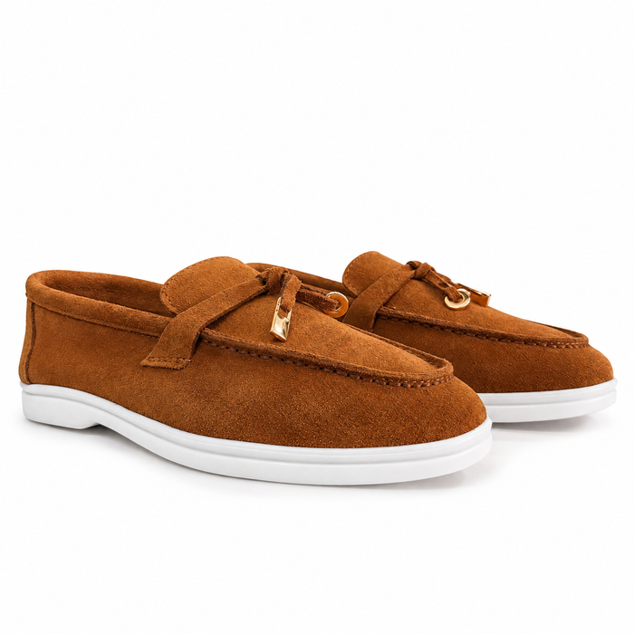 Moretti | Camel | Ženske mokasine